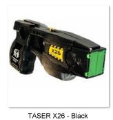 Black TASER X26